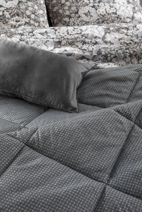 Trapunta Elton Grigio Matrimoniale