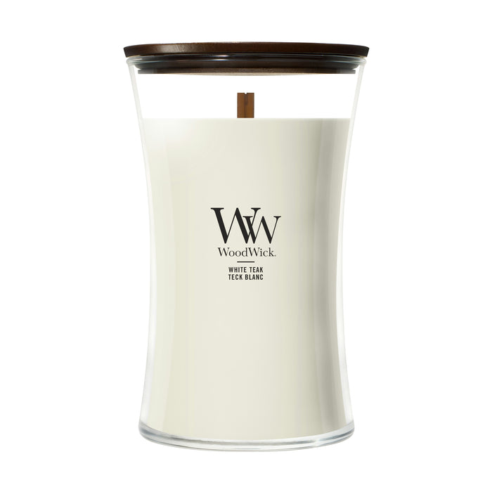 Woodwick Giara Grande  White Teak