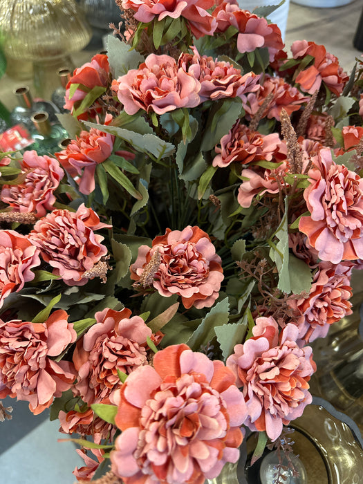 Boquet con Garofani H. 42cm - 6 Colori