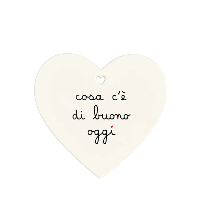 Sottopentola Cuore "Cosa c'è di Buono Oggi"