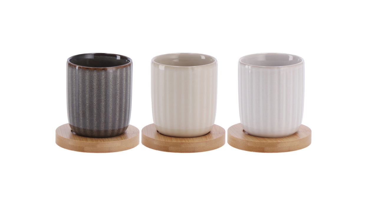 Set 4 Bicchierini Caffè- 3 colori