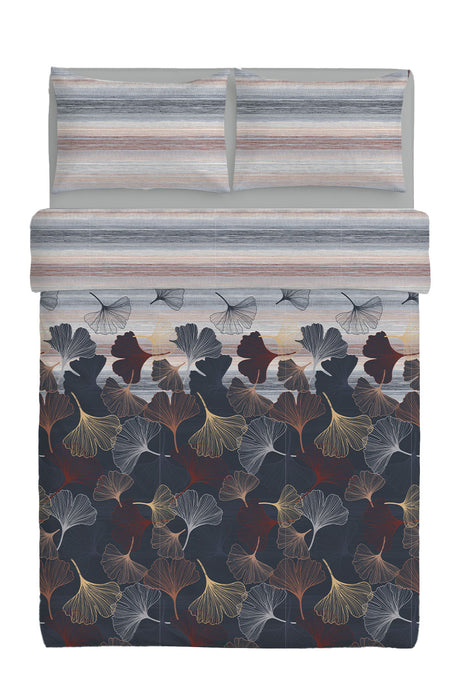 Completo Letto Matrimoniale Ginkoadonis Blu