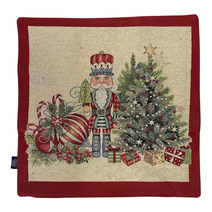 Federa Cuscino Natale 45x45cm Soldatino