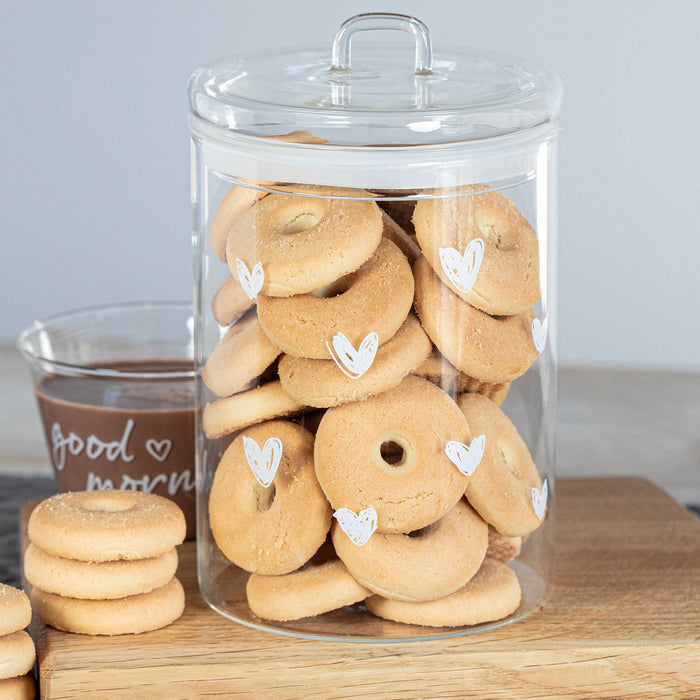 Barattolo "Tapezzeria Cuori"