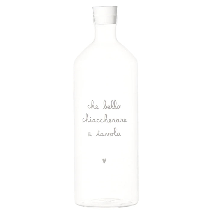 Bottiglia "Che Bello Chiacchierare a Tavola"