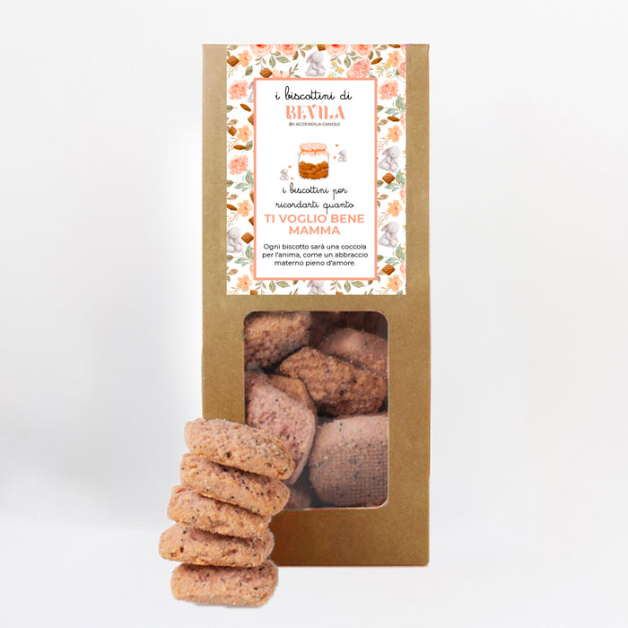 Biscottini Bevila Mamma - Ti Voglio Bene