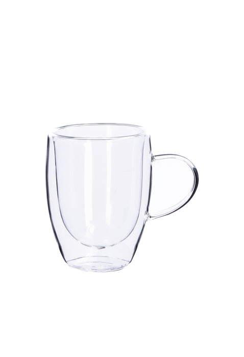 Tazza in Vetro Borsosilicato Doppio Vetro 330ml