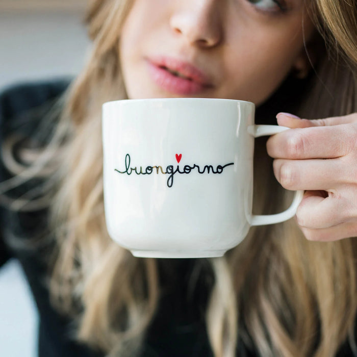Mug in Gres "Buongiorno"