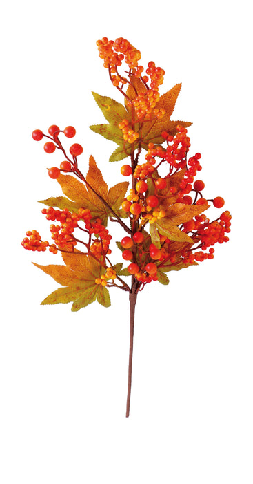 Ramo con Bacche e Foglie H. 70cm