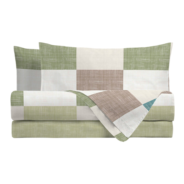 Completo Letto Matrimoniale Esmond Verde