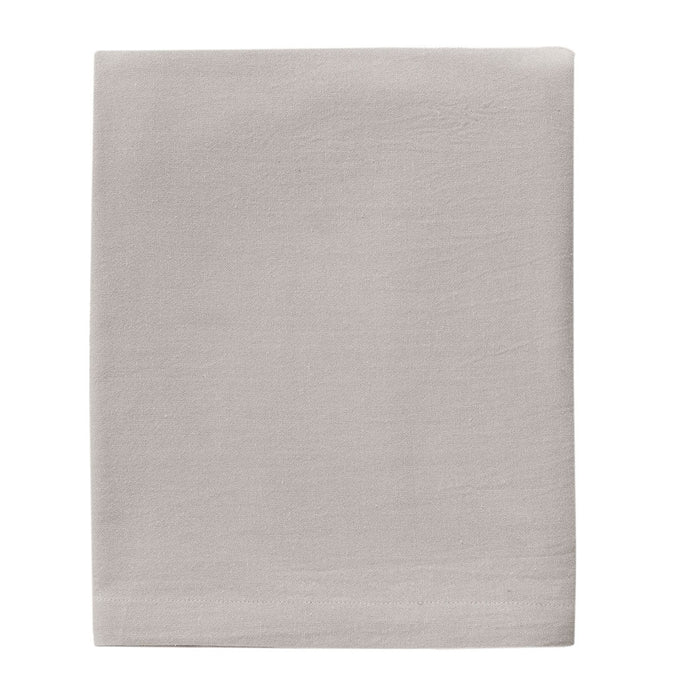 Tovaglia in 100% Cotone Tinta Unita Ash Grey - 2 Misure