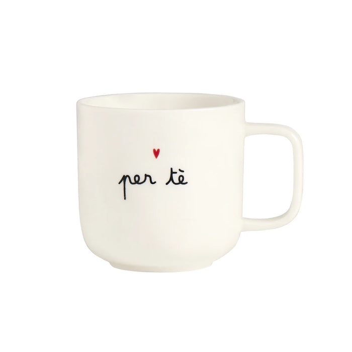 Mug in Gres "Per tè"