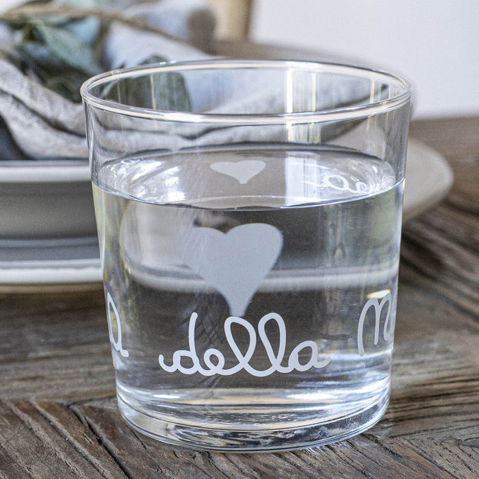 Bicchiere in Vetro "Casa della Nonna"