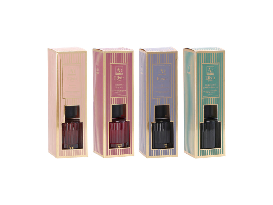 Diffusore con Bastoncini 200ml - 4 Fragranze