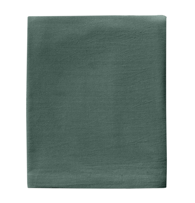 Tovaglia in 100% Cotone Tinta Unita Dark Green - 2 Misure