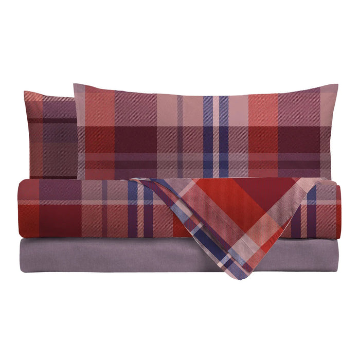 Completo Letto in Cotone Piazza e Mezza Ralph Viola