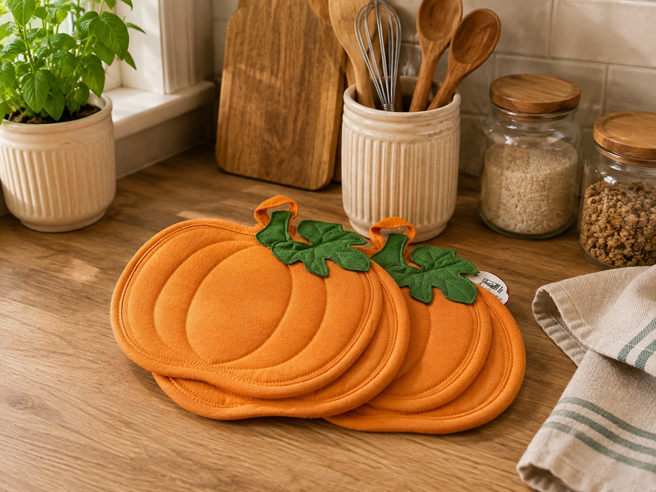Set 2 Presine Sagomate Zucca