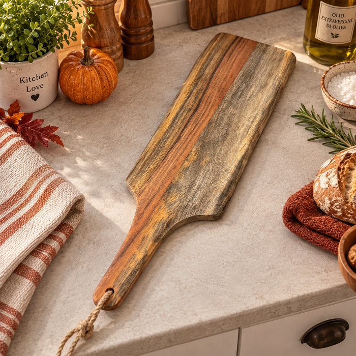 Tagliere in Legno Naturale 55x14cm