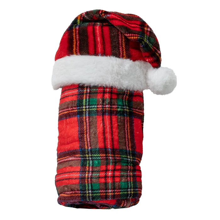 Plaid 120x160cm con Cappello - 3 Colori