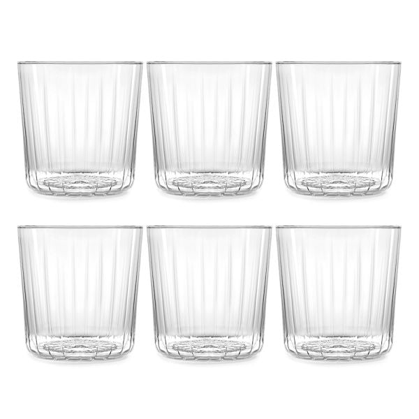 Set 6 Bicchieri in Vetro Aura 370cc