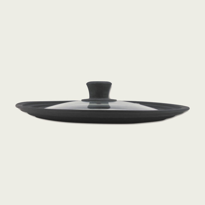 Coperchio in Vetro e con Bordo in Silicone Nero 3 in 1 - 3 Modelli