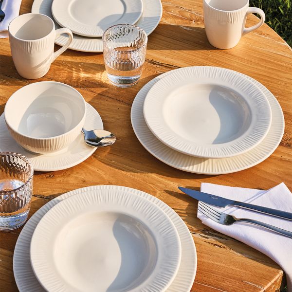 Set 6 Bicchieri in Vetro Seoul Trasparente 310cc