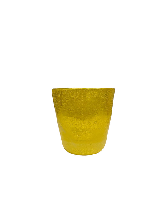 Bicchierino Amaro in Vetro Giallo