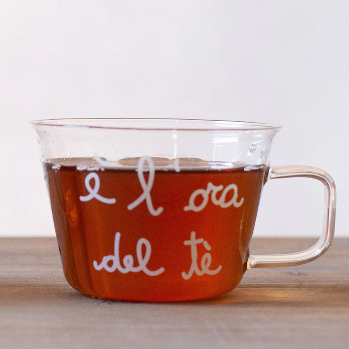 Set 2 Tazze 280ml "è l'ora del Tè"