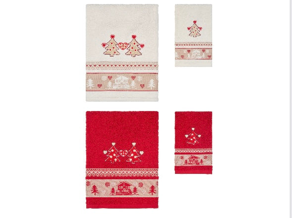 Set Bagno Viso + Ospite Chalet