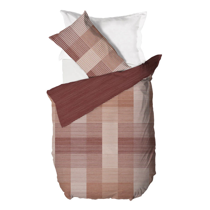 Copripiumino Singolo Gilbert Burgundy