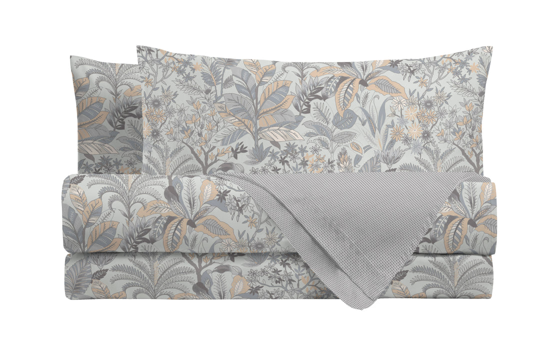 Completo Letto Thais Grigio Matrimoniale