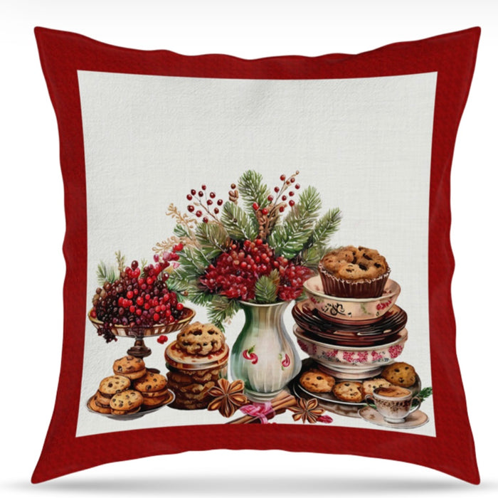 Federa Cuscino Natale 45x45cm Fantasia 3