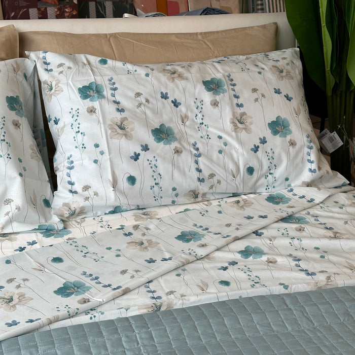 Completo Letto Matrimoniale Maribel Petrolio