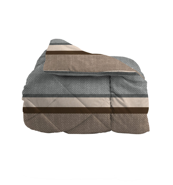 Trapunta Ivo Grigio/Tortora Matrimoniale