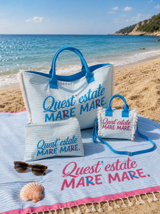 Male Male - Telo Mare, Pochette, Borsa Mare, Borsetta