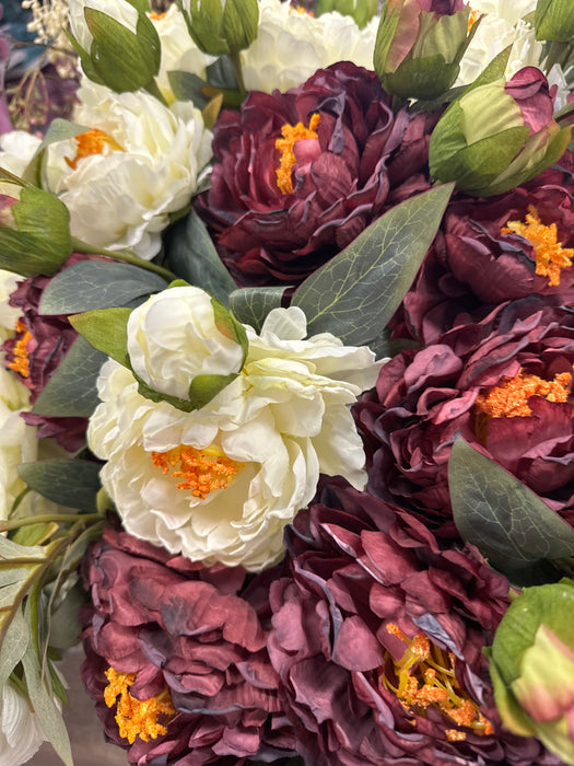 Ramo di Peonia H. 66cm -