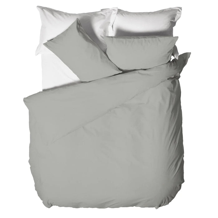 Austin Blue Double Duvet Cover Set in Recycled Cotton