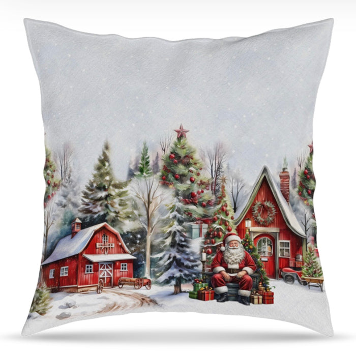 Federa Cuscino Natale 45x45cm Fantasia 6