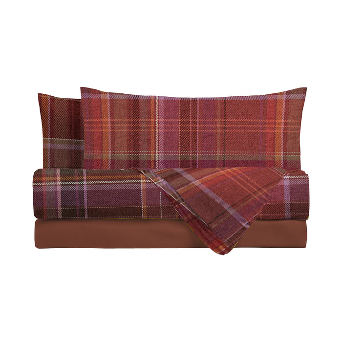 Completo Letto Tennesse in Cotone Singolo