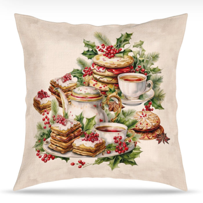 Federa Cuscino Natale 45x45cm Fantasia 1