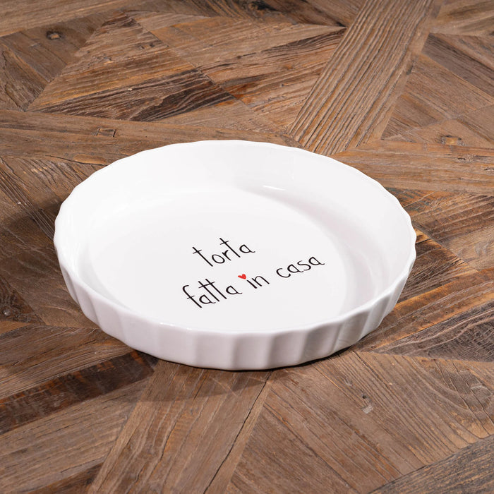 Tortiera in Gres "Torta Fatta in Casa"