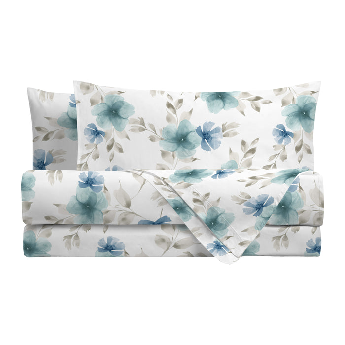 Completo Letto Matrimoniale Heidi Azzurro