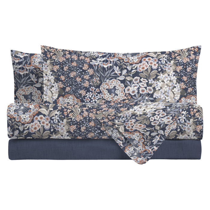 Completo Letto Matrimoniale Elisabeth Blu