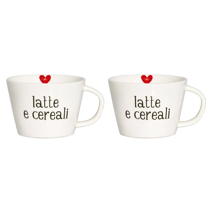 Set di 4 tazze da caffè grandi di superyes a Set di 4 tazze da caffè grandi di superyes a