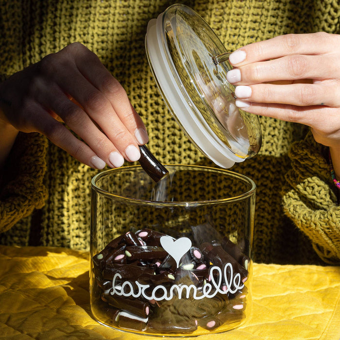 Barattolo "Caramelle" Bianco