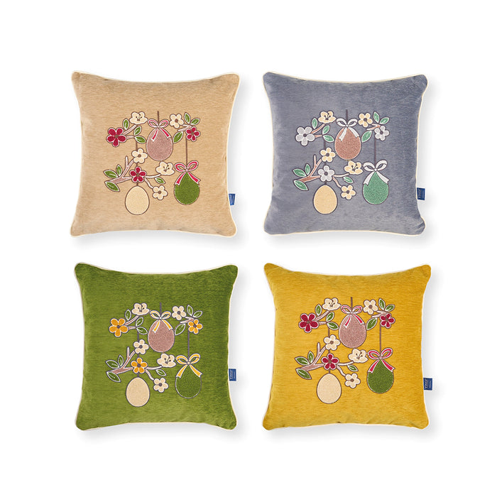 Cuscino in Ciniglia 45x45cm Uovo