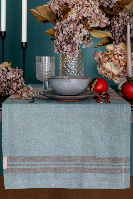 Runner 45x150cm Stripes Azzurro