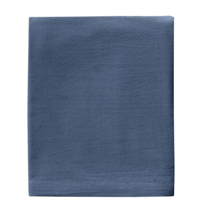 Tovaglia in 100% Cotone Tinta Unita Blue - 2 Misure