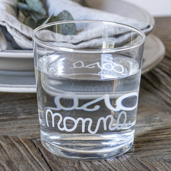 Bicchiere in Vetro "Casa della Nonna"