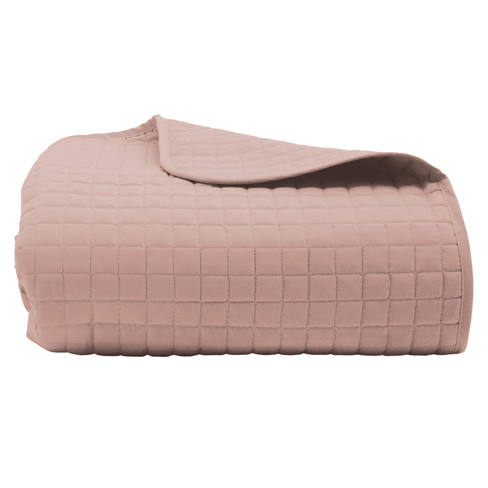 Quilt Atelier Solid Color Coral Double